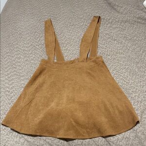 SHEIN Tan Women's Skirt with Straps